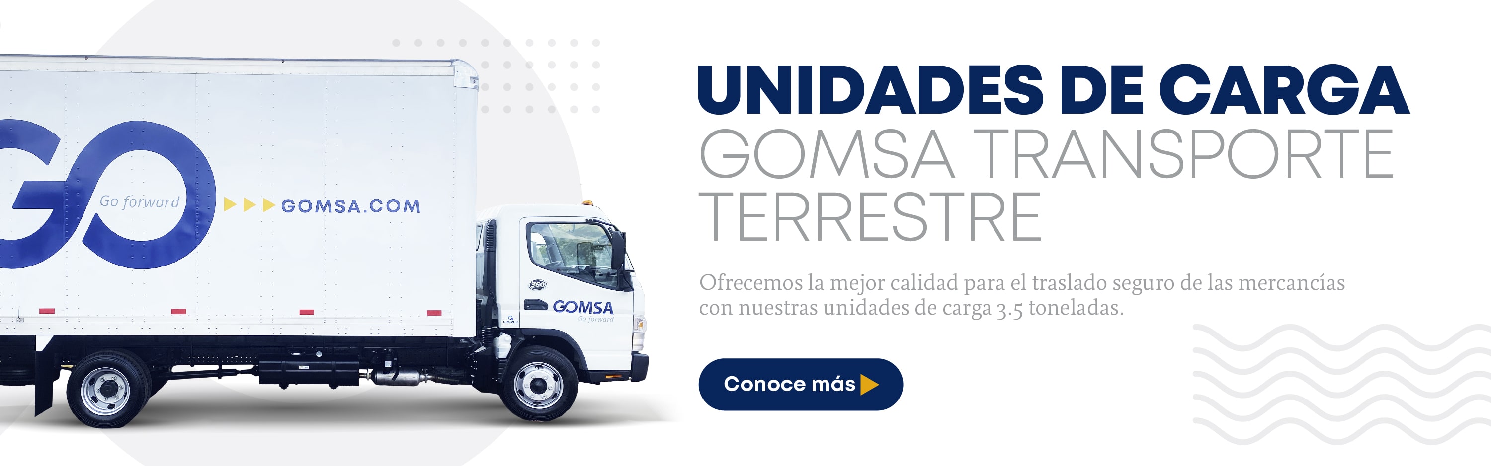 GREAT PLACE TO WORK Reconoce a Gomsa como un gran lugar para trabajar, aquel en donde se logran los objetivos de la organización con personas que entregan lo mejor de sí mismas y trabajan unidas como equipo dentro de un ambiente de confianza.